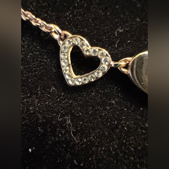 Coach Rose Gold Heart Charm Necklace - Picture 7 of 15